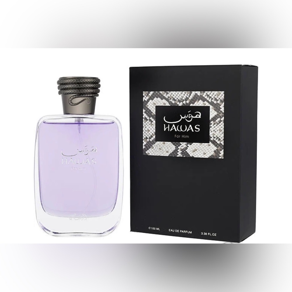 Hawas For Him Eau de Parfum- New in sealed box. 3.38oz
